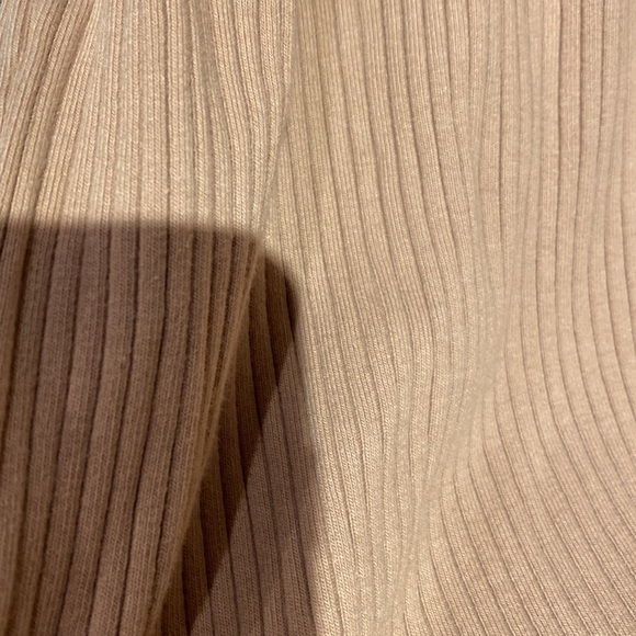 The Range / Primary Rib Drawstring Midi Skirt in Tan Stretch light tawny XS - Picture 3 of 8